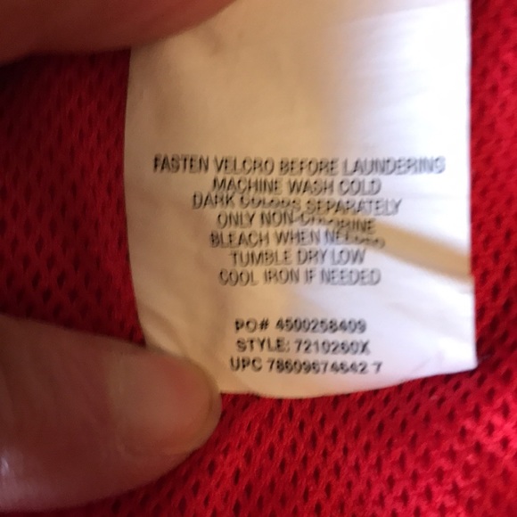 Men's Speedo Swim Suit, Red, Size Medium - Picture 6 of 6